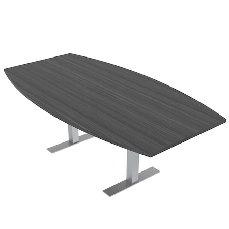 Skutchi Designs 45.25 in W, 84 in L, 29 in H, Engineered Wood Top, Grey HAR-BOT-46x84-T-ASIANNIGHT